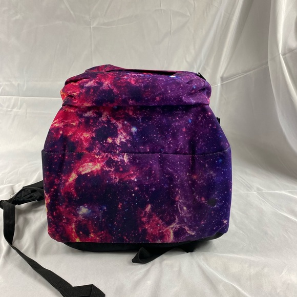 Jansport backpack galaxy print pink purple - Picture 2 of 16